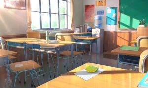 Утро в школе