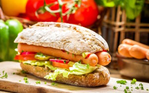 Двойной хот-дог