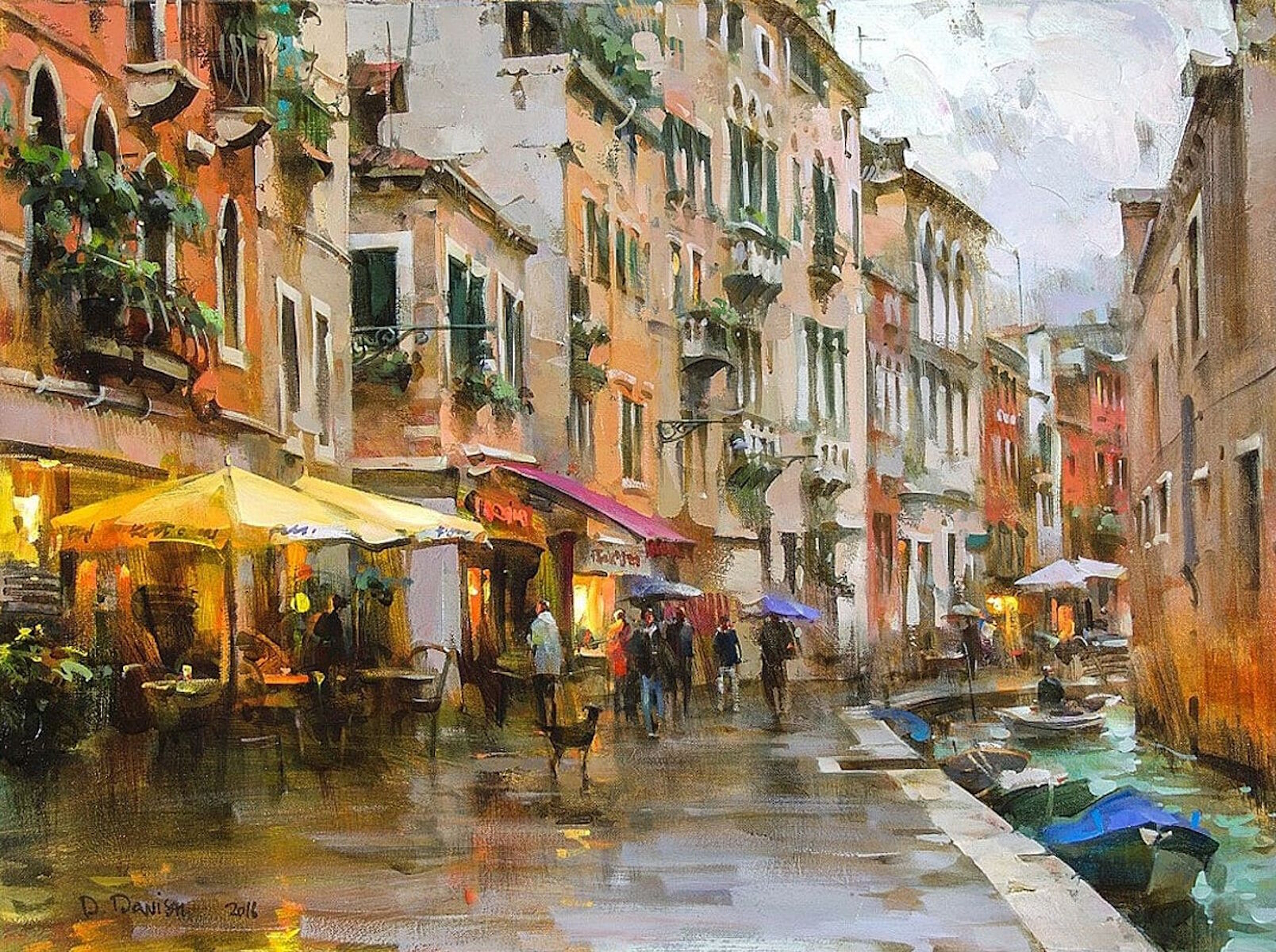 Дождь в Венеции
