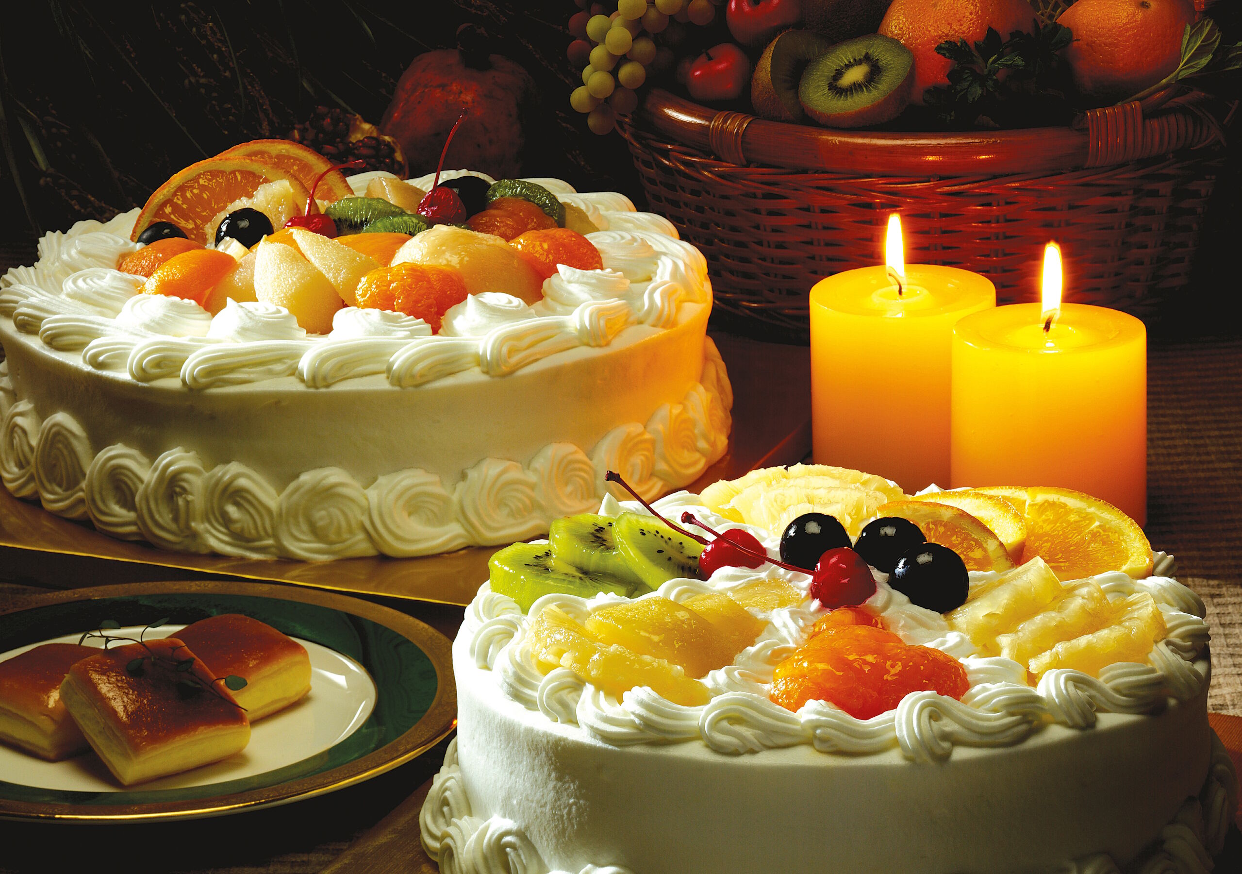 Тортики со свечками