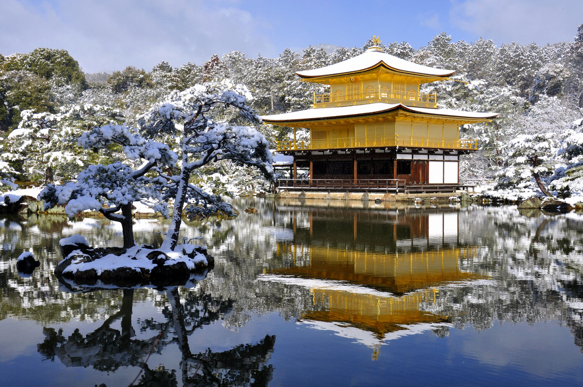 Киото зимой