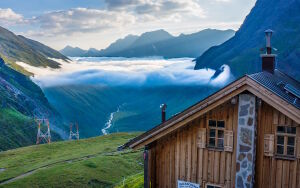 Дом на горах