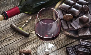 Вино с шоколадом