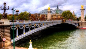 Мост в Париже