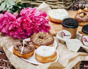 Кофе и донаты