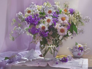 Сиреневый букет