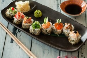 Горячие японские закуски