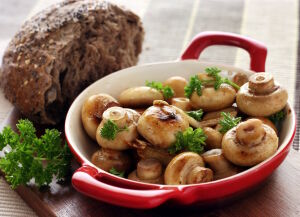 Жареные шампиньоны