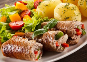 Мясные рулетики