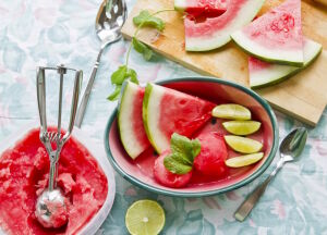 Арбузный сорбет