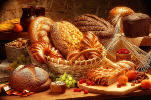 Обилие выпечки