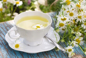 Ромашковый полезный чай
