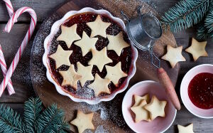 Пирог и печенье