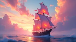 Одинокий парусник