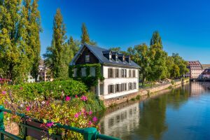 Река в Страсбурге - Франция