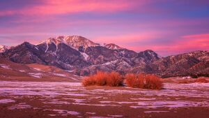 Горы в Калифорнии - США