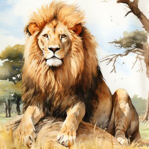 Взор царя зверей