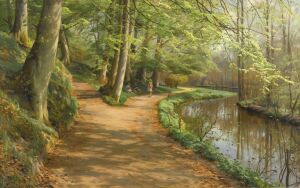 Дети у реки - Петер Мёрк Мёнстед