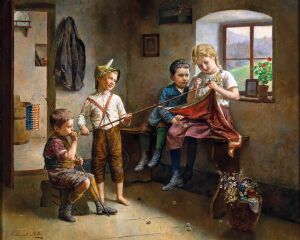 Подготовка к фестивалю - Эдмунд Адлер