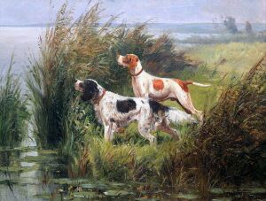 Две собаки - Эжен Пети