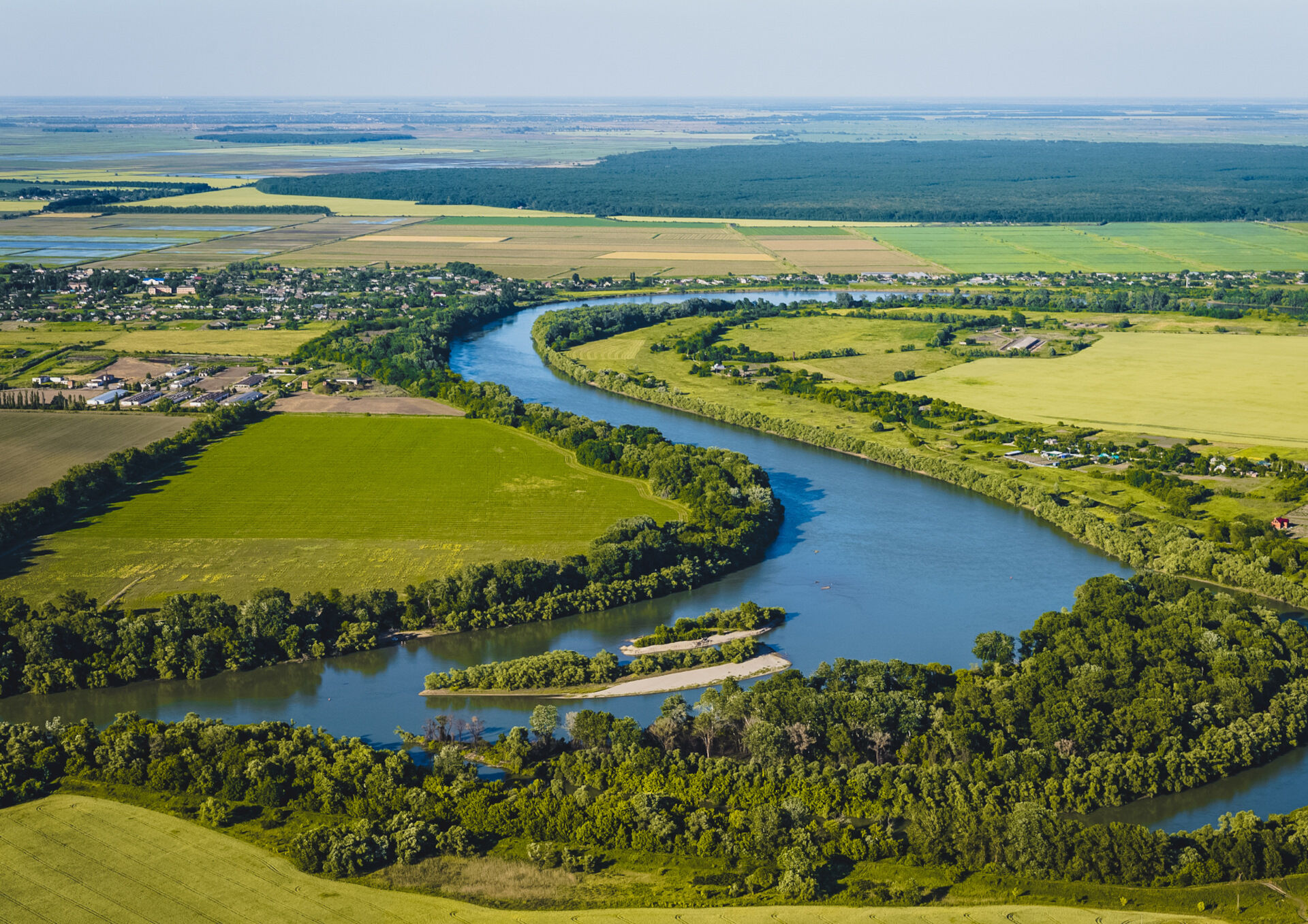 Река Кубань