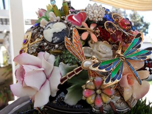 Букет с заколками