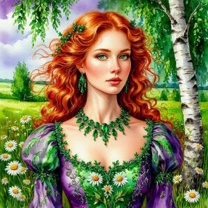 Рыжеволосая царевна