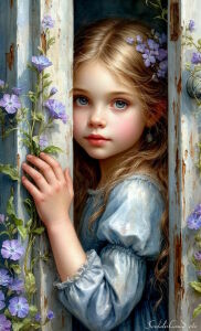 Девочка в двери