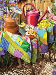 Одеяло и лейка