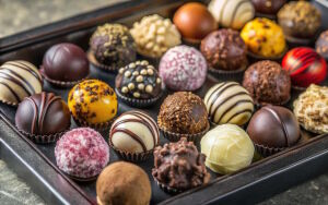 Круглые конфеты