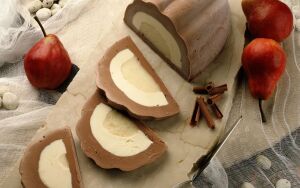 Мороженое и груши