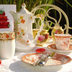 Сервиз цветочный