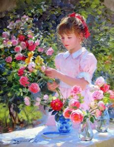 Юный цветник