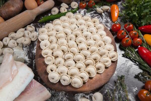 Пельмешки и рыба