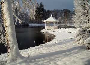 Зимняя беседка