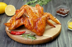 Крылышки с перчиком