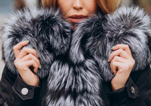 Меховой воротник