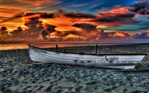 Вечерние краски набережной