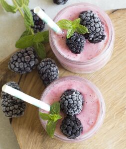 Ежевичные коктейли