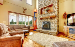 Олень на стене