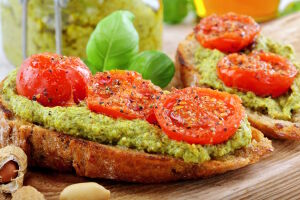 Овощные бутерброды