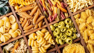 Макароны в ячейках