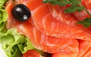 Форель и маслина