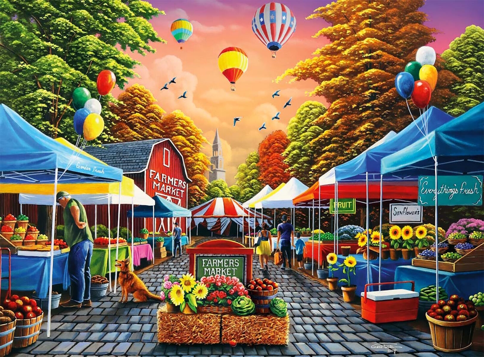 Осенний рынок