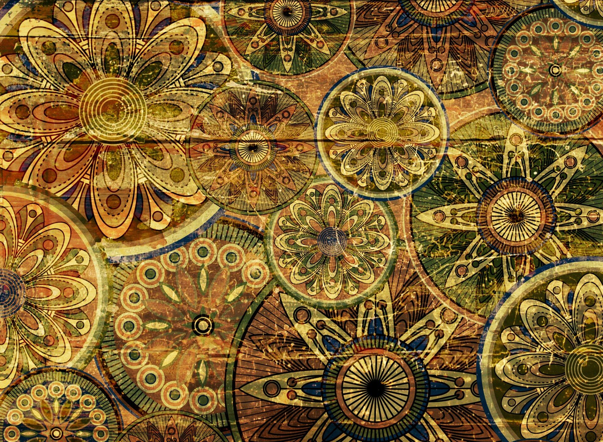 Узоры цветов