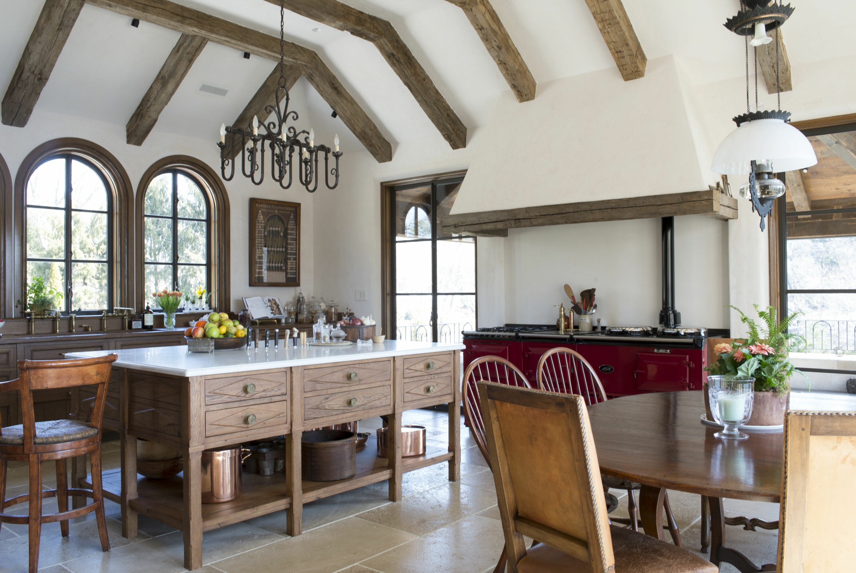 Деревяная кухня