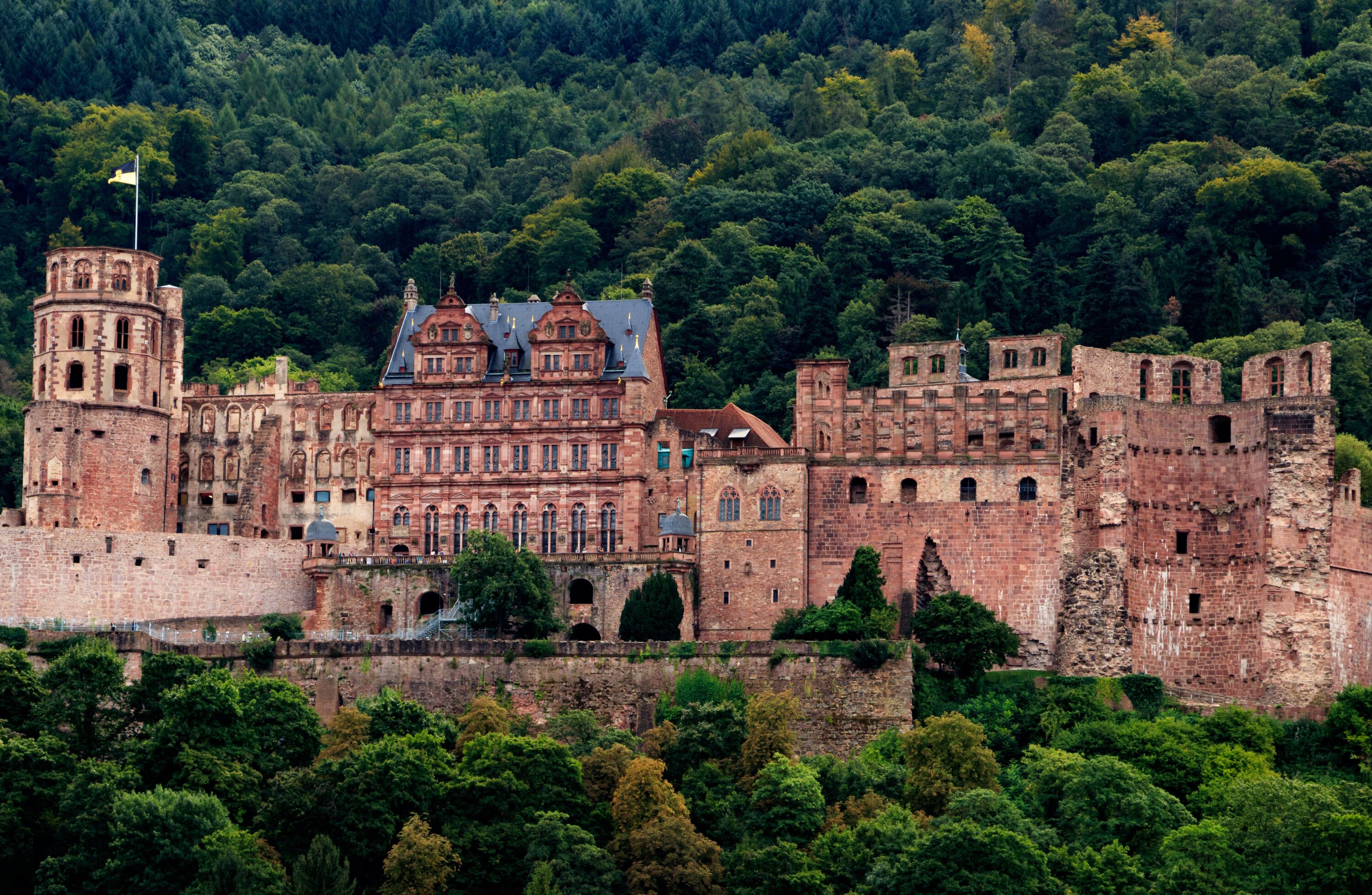 Руины замка в Германии