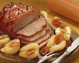 Мясо с грушей