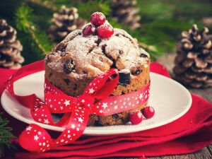 Кекс с бантиком