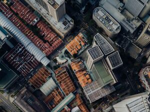 Крыши домов